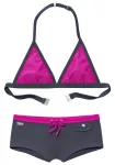 BUFFALO Bikinis pilka / rožinė
