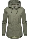 Ragwear Laisvalaikio striukė 'Danka' tamsiai žalia