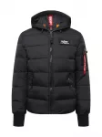 ALPHA INDUSTRIES Žieminė striukė juoda
