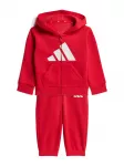ADIDAS SPORTSWEAR Treniruočių kostiumas 'ESSENTIALS' raudona / balta