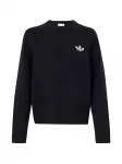 ADIDAS ORIGINALS Megztinis 'Trefoil Essentials' juoda / balta