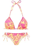 VENICE BEACH Bikinis geltona / rožinė