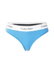 Calvin Klein Underwear Moteri&scaron;kos kelnaitės neoninė mėlyna / juoda / balta