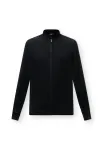 JACK & JONES Flisinis džemperis 'JJPLUTO' juoda