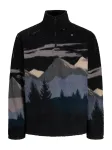 JACK & JONES Megztinis 'JORSebastian' smėlio spalva / opalo / tamsiai pilka / juoda