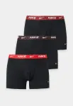 NIKE Boxer trumpikės 'Everyday' tamsiai pilka / ry&scaron;kiai raudona / balta