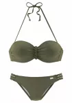 BUFFALO Bikinis rusvai žalia