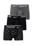 NIKE Boxer trumpikės pilka / juoda / balta