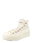 CONVERSE Sportbačiai su auliuku 'CHUCK TAYLOR ALL STAR LIFT PLATFORM' ry&scaron;kiai raudona / balta