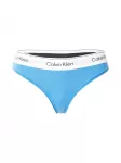 Calvin Klein Underwear Moteri&scaron;kos kelnaitės neoninė mėlyna / juoda / balta