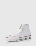 CONVERSE Sportbačiai su auliuku 'CHUCK TAYLOR ALL STAR LEATHER' balta