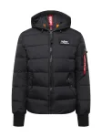 ALPHA INDUSTRIES Žieminė striukė juoda
