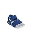 ADIDAS SPORTSWEAR Atviri batai 'ADILETTE' tamsiai mėlyna / balta