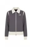 EA7 Emporio Armani Džemperis kremo / pilka