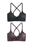 Next Liemenėlė rausvai violetinė spalva / gervuogių spalva / juoda