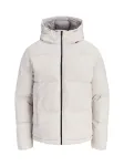 JACK & JONES Žieminė striukė 'JJGalaxy' gelsvai pilka spalva