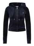 Juicy Couture Tall Džemperis 'MADISON' tamsiai mėlyna / sidabrinė