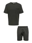 Only & Sons Treningas 'ONSSTEWARD' tamsiai pilka
