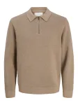 Jack & Jones Premium Megztinis 'JPRBLamilano' rausvai pilka