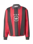 ADIDAS ORIGINALS Mar&scaron;kinėliai 'GRAPHIC LONG SLEEVE' spanguolių spalva / juoda / balta