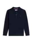 TOMMY HILFIGER Mar&scaron;kinėliai 'Essential Regular Fit Long Sleeve' nakties mėlyna