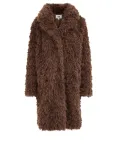 WE Fashion Demisezoninis paltas ruda
