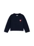 TOMMY HILFIGER Mar&scaron;kinėliai tamsiai mėlyna / raudona / balta