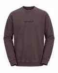 Volcom Megztinis be užsegimo 'Big Stone' &scaron;okolado spalva / tamsiai ruda