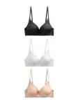 Next Liemenėlė 'Ultimate Comfort' kūno spalva / juoda / balta