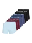 JACK & JONES Boxer trumpikės 'JACJota' safyro / &scaron;viesiai mėlyna / skaisti avietinė ar rubino spalva / juoda