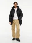 Tommy Jeans Demisezoninė parka juoda