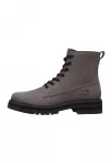TIMBERLAND Auliniai batai su rai&scaron;teliais tamsiai pilka