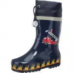 PLAYSHOES Guminiai batai tamsiai mėlyna / aukso geltonumo spalva / &scaron;viesiai pilka / mi&scaron;rios spalvos / melionų spalva