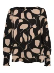 VERO MODA Palaidinė 'LYDIA' smėlio / juoda
