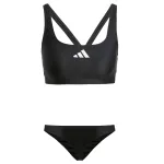 ADIDAS PERFORMANCE Sportinis bikinis juoda / balta