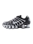 Nike Sportswear Sportbačiai 'Shox TL' juoda / sidabrinė / balta