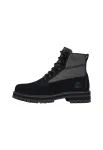 TIMBERLAND Auliniai batai su rai&scaron;teliais pilka / juoda