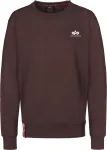 ALPHA INDUSTRIES Megztinis be užsegimo ruda / balta