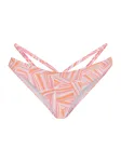 LSCN by LASCANA Bikinio kelnaitės 'Lisa' oranžinė / rožių spalva / balta