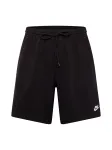 Nike Sportswear Kelnės 'Club' juoda / balk&scaron;va