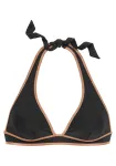 Bruno Banani Bikinio vir&scaron;utinė dalis bronzinė / juoda