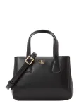 Calvin Klein Pirkinių krep&scaron;ys 'Monogram Plaque Tote' juoda