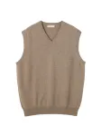 GOBI Cashmere Liemenė tamsi smėlio