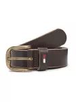 Tommy Jeans Diržas 'OTIS' tamsiai ruda