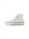 CONVERSE Sportbačiai su auliuku 'CHUCK TAYLOR ALL STAR LIFT PLATFORM' kremo
