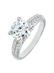 DIAMANT LETERNEL Žiedas sidabrinė