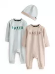 Baker by Ted Baker Rinkinys benzino spalva / mėtų spalva / pudros spalva