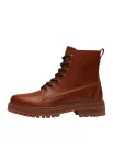 TIMBERLAND Auliniai batai su rai&scaron;teliais ruda (konjako)