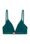 Tommy Hilfiger Underwear Liemenėlė 'SHINE' tamsiai mėlyna / tamsiai žalia / raudona / balta
