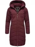 Ragwear Striukė-paltas 'Dizzie' vyno raudona spalva